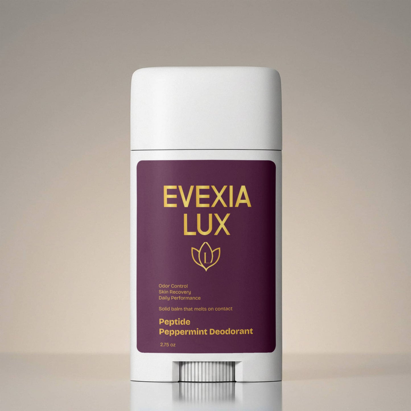 2 Pack Peptide Peppermint Deodorant
