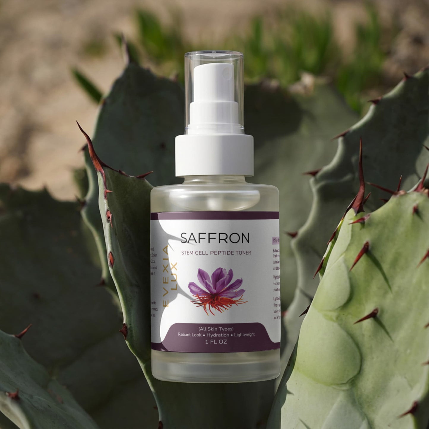 Saffron Stem Cell Peptide Toner