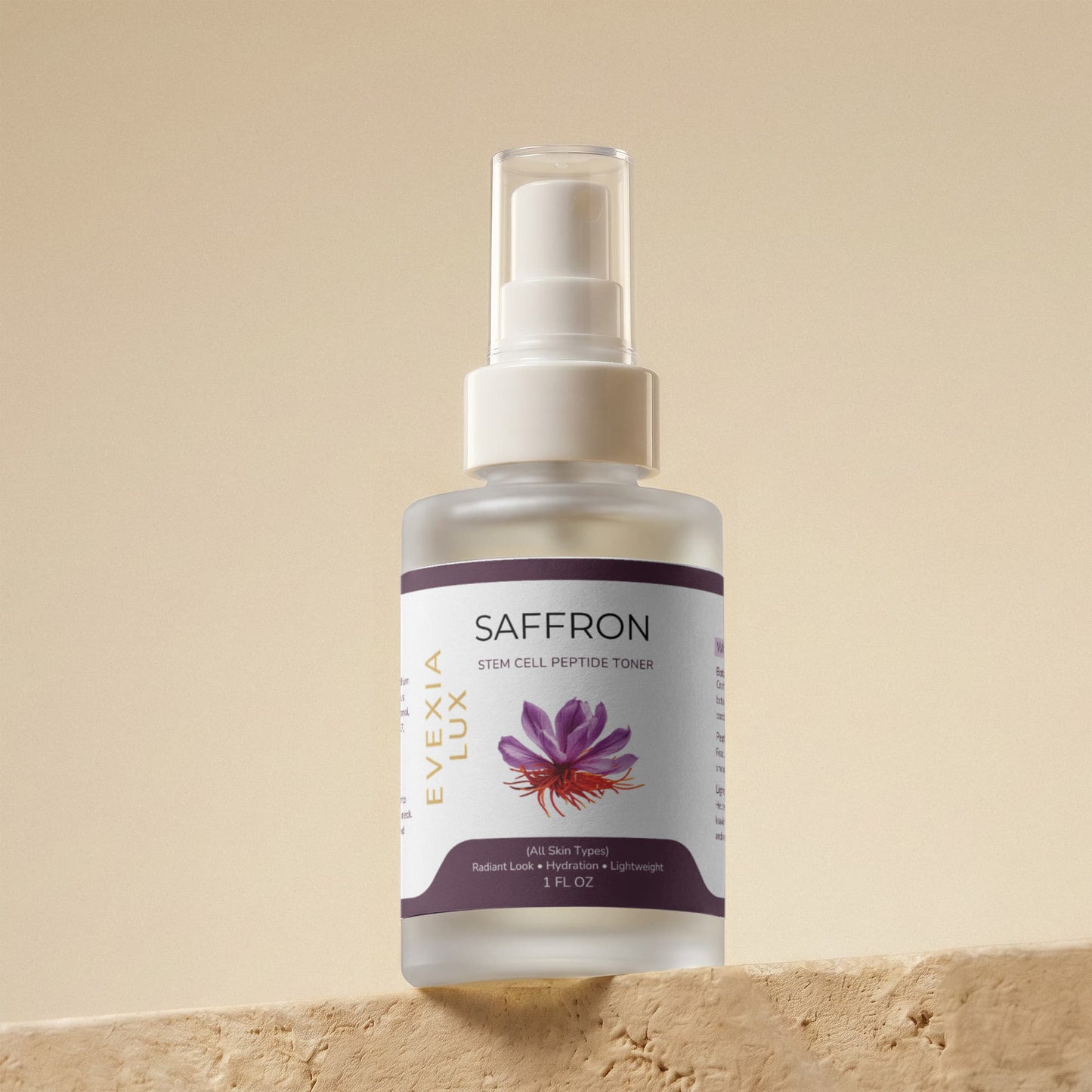 Saffron Stem Cell Peptide Toner